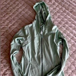 Mint Green Lululemon Hooded Define Jacket